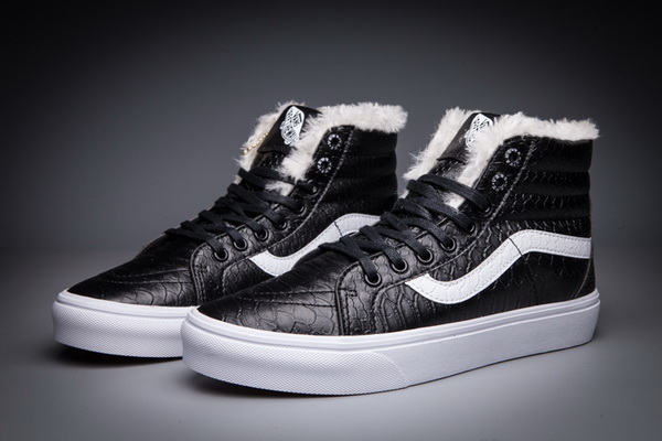 Vans High Top Shoes Lined with fur--027